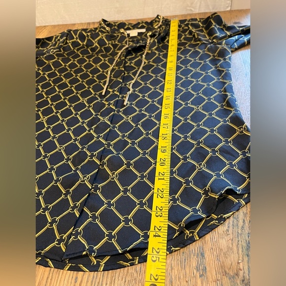 💙 Chain Print Blouse - Michael Kors - XS - Picture 5 of 8